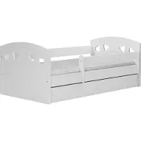 RAUMHIRSCH FURNITURE raumhirsch Kinderbett Jugendbett JULIA 70x140, 80x160, 80x180 cm - Komplettset mit Schublade & Rausfallschutz
