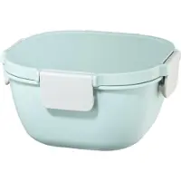 Hama 00181585, Brotdose, Erwachsener, Grau, Hellblau, Polypropylen (PP), Silikon, Einfarbig, andere