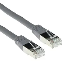 ACT 0.25m Cat6a SSTP PiMF, 0,25 m, Cat6a, S/FTP (S-STP), RJ-45, RJ-45, Grau