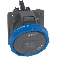 Legrand Einbausteckdose 230V 63A 3P Hypra IP67 - 059326