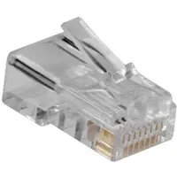Intronics TD108R, RJ-45, Transparent, Acrylnitril-Butadien-Styrol (ABS), Nickel/Gold, 1000 V, 1,5 A