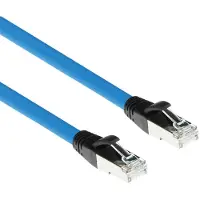 ACT Industrial 0,30 Meter Profinet Kabel RJ45 Stecker auf RJ45 Stecker, Superflex CAT6A SF/UTP TPE Kabel, geschirmt (SC4801)