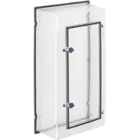 Hager Zählerfeldabdeckung IP54 ZAY450AT Klarsicht 450mm m.Tür