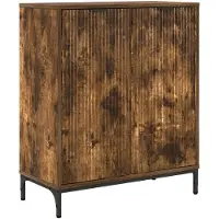 vidaXL Sideboard Räuchereiche 69,5 x 33 x 82 cm Holzwerkstoff
