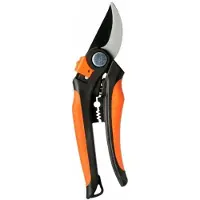 Galicja Robuste Gartenschere 21 cm, langlebig und wetterfest, mit Anti-Rutsch-Griffen