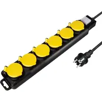 Logilink LPS256, 1,5 m, Draußen, Typ F, Type F (CEE 7/4), IP44, 1,5 mm²