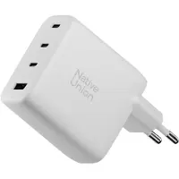 Native Union Schnellladegerät mit GaN-Technologie, 100W, weiß