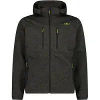 CMP MAN Jacket Zip Hood pine mel. (F978) 52