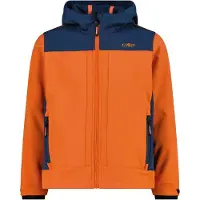 CMP Jungen Softshell Jacke Fix Hood 3A00094-C463 176 - Carrot - 176