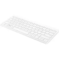 HP 350 Kompakte Bluetooth-Tastatur für mehrere Geräte, Kabellos, Bluetooth, Mechanischer Switch, Weiß