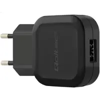 Qoltec 50180, Drinnen, AC, Schwarz