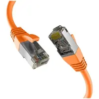 Efbe-Schott EFB Elektronik EC020200284, 7,5 m, Cat8.1, S/FTP (S-STP), RJ-45, RJ-45, Orange
