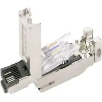 Siemens 6GK1901-1BB10-2AE0 IE FC RJ45 Plug 180, RJ45 Steckverbinder mit FC Anschlusst., 180 Grad, 50 St. 6GK19011BB102AE0