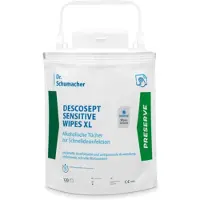 Dr. Schumacher GmbH Dr.Schumacher - Descosept Sensitive Wipes XL Flächendesinfektionstücher 120 Tücher St