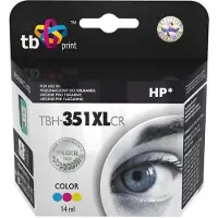 TB Print Ink HP DJ D4260 Color remanufactured TBH-351XLCR