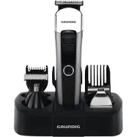 Grundig Multifunktionstrimmer "MGK 6841" 8 Aufsätze Multi‑Haarschneideset mit Li‑Ion Akku, 5 Aufsätzen & LED‑Display