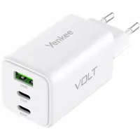 Yenkee YAC G65 VOLT Ladegerät 65W/ 3xUSB