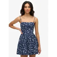 Superdry Corset Cami Kurzes ärmelloses Kleid