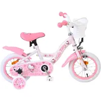 Volare Hello Kitty Kinderfahrrad - Mädchen - 12 Zoll - Rosa