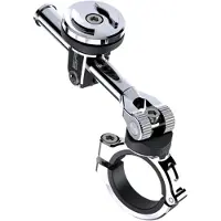 SP Connect Moto Mount 3D 1 1/2" - Handyhalter fürs Motorrad - Universal - Geeignet für SPC+ Hüllen - Chrome