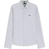 BOSS für Herren. 50565852 Graues Dymova-Hemd (XXL), Lässig, Baumwolle, Klassisch, Langarm