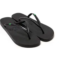 Brasileras Damen-Sandalen Recycelt bequem schuhe für strand/schwimmbad/stadt schwarz 34-35 EU - UBREW