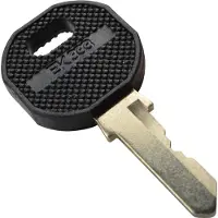 Digitus Schlüssel für freistehende Netzwerkschränke der Unique Serie & IP55 Schränke, Kunststoff, Stahl, Schwarz, Edelstahl, 10 g