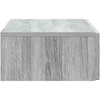 vidaXL Wandmontierter Beistelltisch 87,5 x 34,5 x 17 cm Holzwerkstoff