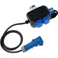 As Schwabe as - Schwabe MIXO-Stromverteiler Camping - CEE Stecker (230V/16A/3-polig)