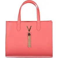 Valentino Stylische, rosa Damentasche mit verstellbarem Schulterriemen