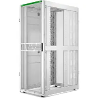 APC AR3380W2 NetS HElter SX Server Rack Gen 2, 42 HE, 1991H x 800W x 1200D mm, mit Seitenwänden, Weiß