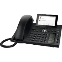 Snom D385N, IP-Telefon, Schwarz, Kabelgebundenes Mobilteil, Tisch/Wand, Linux, Im Band, Außerhalb des Bandes, SIP-Info