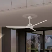Mantra-Iluminacion LED-Deckenventilator Brisa weiß DC leise Ø 175 cm CCT