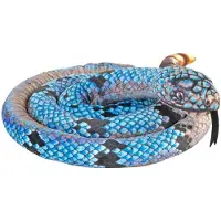 Wild republic Lebende Erdschlangen-plüschtier 152 Cm