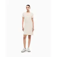 EA7 für Damen. 7W000478_AF12500 Kleid Evolution beige (XXS), Lässig, Baumwolle, Kurzarm