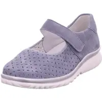 Semler Damen Slipper 51368-4.5, 51368-5, 51368-5.5, 51368-6, 51368-6.5, 51368-7 SEM-L9075042 hellblau 6.5
