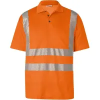 Kübler REFLECTIQ Polo PSA 2 warnorange 5142 8205-37-L