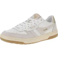 Gola Hawk - Damen Sneaker - White-White-Gold, Größe:37 EU