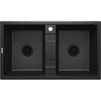 Deante 2-bowl granite sink