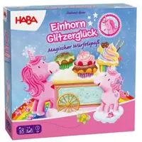 Haba Spiel "Einhorn Glitzerglück Magischer Würfelspaß", bunt, Spiele, Kinder, Spiel
