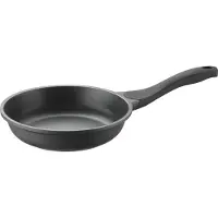 Pinti Inox Padella PRO, 28 cm, aus Druckgussaluminium – Antihaftbeschichtung in 3 Schichten, frei von – Soft-Touch-Griff – Kompatibel mit allen Kochfeldern, einschließlich Induktion – Italy