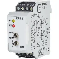 BTR NETCOM BTR 110665 Schwellwertschalter 0V/5V/10V DC KRS-E08 HR3 24V AC/DC - 5 Stück