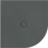 Bette BetteFloor Corner Viertelkreis-Duschwanne mit BetteGlasur Plus, 1000x1000mm, 5451-403PLUS