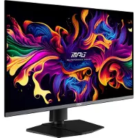 MSI MPG 322URXDE QD-OLED, 32 Zoll, 4K UHD, 3840 x 2160, OLED Monitor, 240 Hz, 0,03 ms, DisplayHDR True Black 400, G-SYNC Kompatibel, HDMI 2.1, DP 2,1 A, USB C (98 W PD), Höhenverstellbar, Schwarz