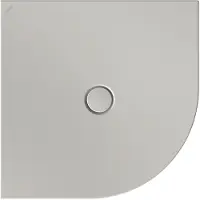 Bette BetteFloor Corner Viertelkreis-Duschwanne mit BetteGlasur Plus, 900x900mm, 5421-410PLUS