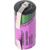 Sonnenschein Batterien Tadiran SL-561 Lithium Batterie 3,6V 2/3 AA mit Lötfahne U-Form SL-561 EHCJ