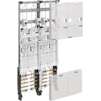 Hager Komplettfeld universZ ZK3EH64 1050mm 4ZP 2feld BKE-I Hauptschalter