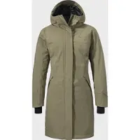 Schöffel Winter-Parka Urban Insulated Coat Style Gregale WMS (wasserdicht, atmungsaktiv) dunkelbeige Damen