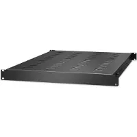 Schneider Electric Easy Rack Komponentenregal kurz, 50 kg, Regalboden, Schwarz, 1 Stück(e), 4 kg