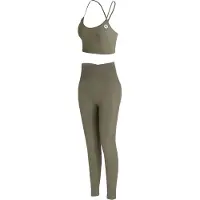 Yeaz CHARM Bekleidungsset Damen, ultra-soft & dehnbar, stylisch, mit Racerback-Top und hochgeschlossener Leggings